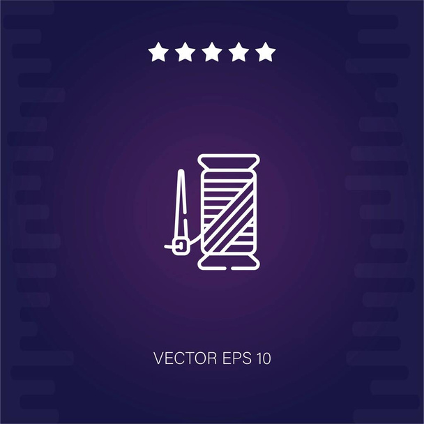thread vector icon illustrazione moderna - Vettoriali, immagini
