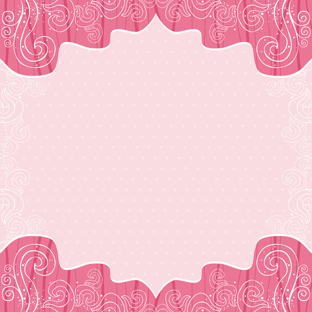 pink background, vector - Vektor, kép