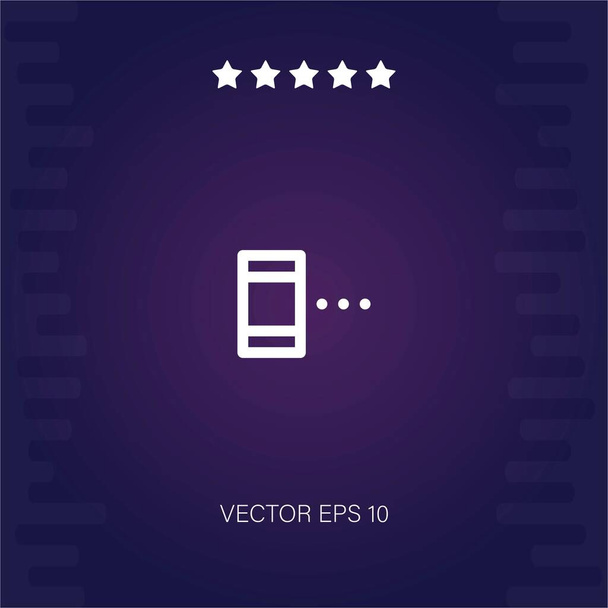 ikona vektoru mobilního telefonu - Vektor, obrázek