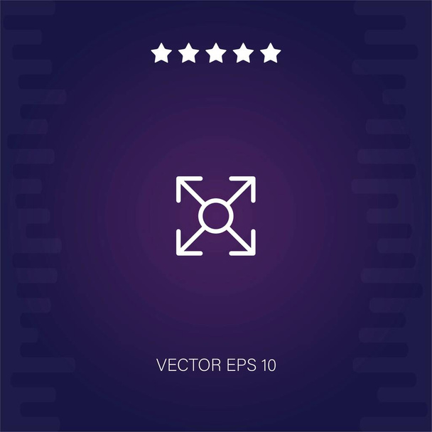direcciones vector icono ilustración moderna - Vector, imagen