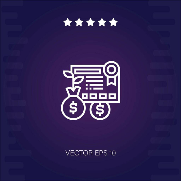 vektorová ikona vazby moderní ilustrace - Vektor, obrázek
