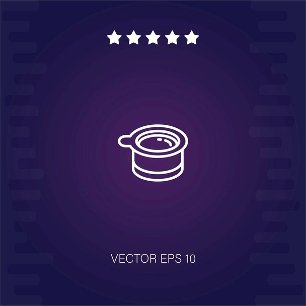 полировка векторной иконки пасты - Вектор,изображение