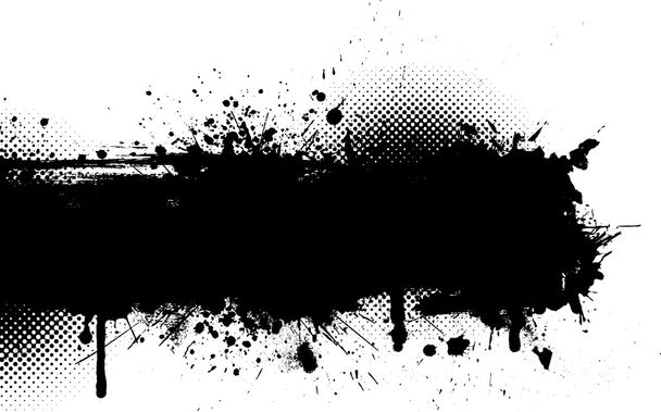 Ink splat grunge - Vector, Image