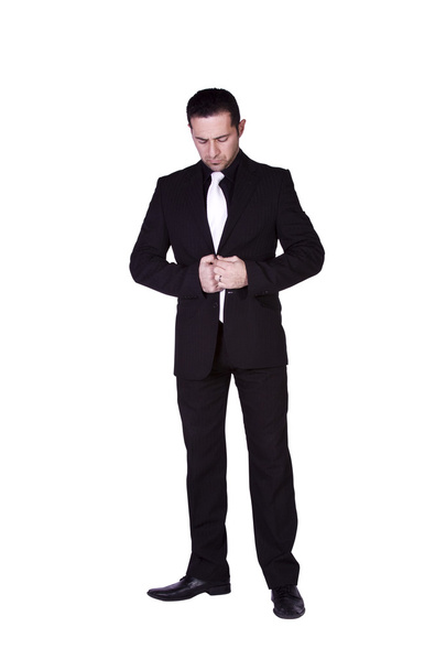 Businessman Dressing Up - Foto, afbeelding