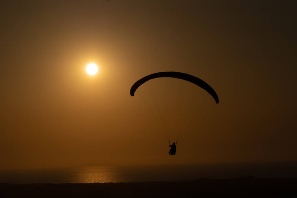 paragliding in tunisia- Cap Angela - Photo, image