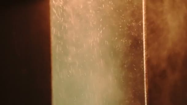 Particelle di polvere nella luce  - Filmati, video