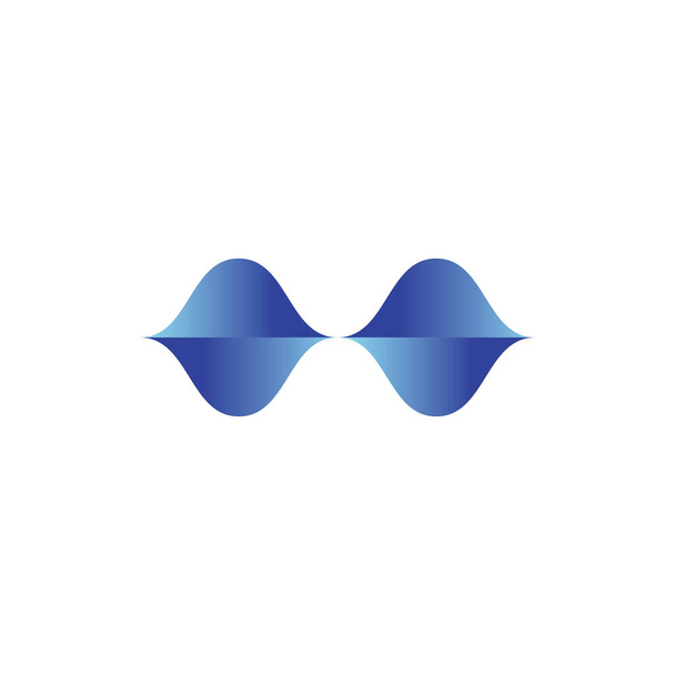 Segnale onda impulso logo vettoriale di progettazione - Vettoriali, immagini