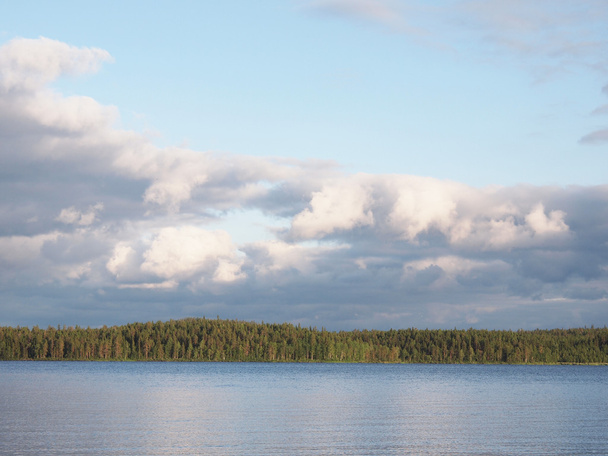 beautiful lake in Karelia - Фото, зображення