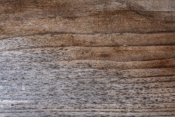texture of old wood with beautiful brown and gray pattern - Фото, зображення