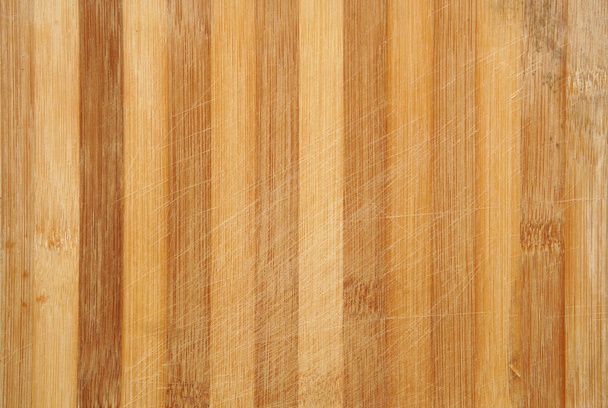 empty nature wood table or desk and wall or floor texture for put object or food preparation on chopping board and wooden background for text on top view and vertical - Photo, image