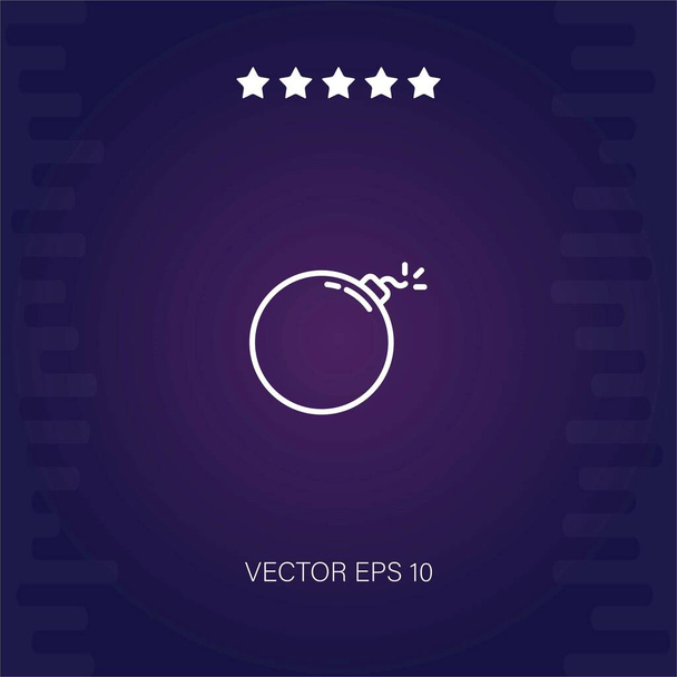 weapon vector icon modern illustration - Vector, Image