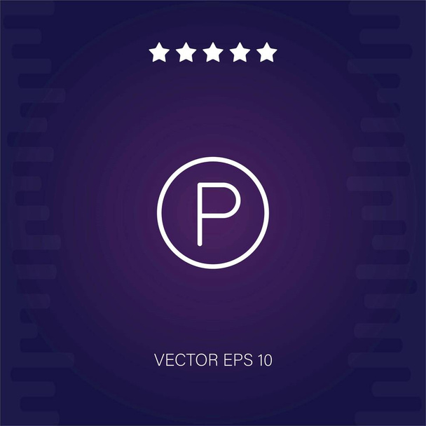 icono de vector solvente ilustración moderna - Vector, imagen
