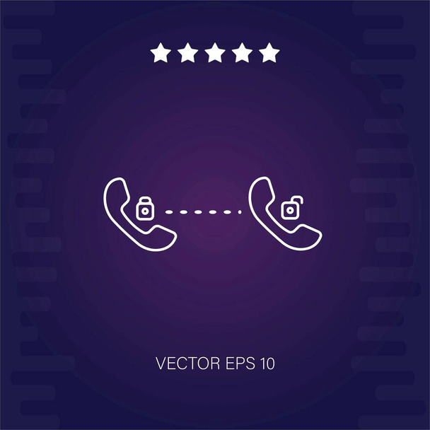 разблокировка иконки вектора вызова - Вектор,изображение