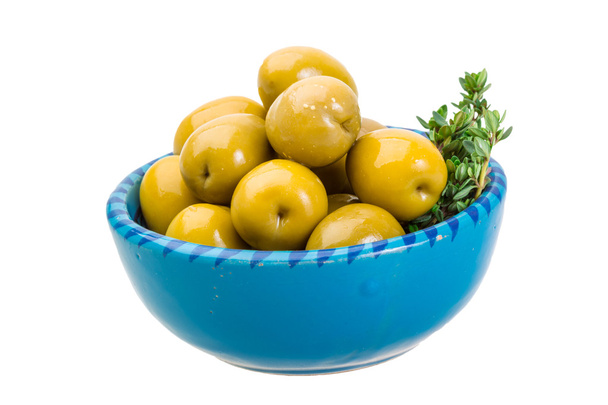 Olives gigantes vertes
 - Photo, image