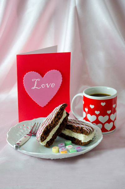 Love Valentin és édes kezeli - Fotó, kép