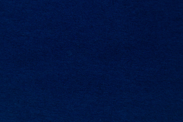 dark blue plain fabric macro photo as background - Photo, Image