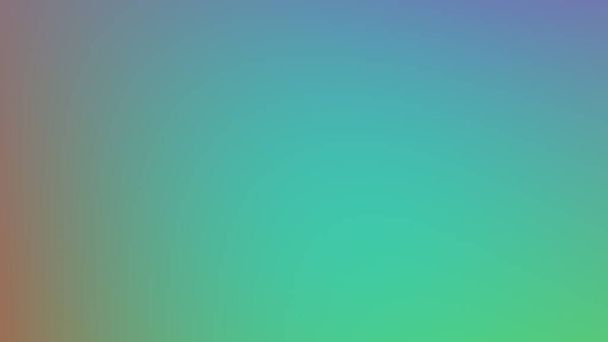 Abstrakter Verlauf grün orange und lila weicher farbenfroher Hintergrund. Modernes horizontales Design für mobile App. - Foto, Bild