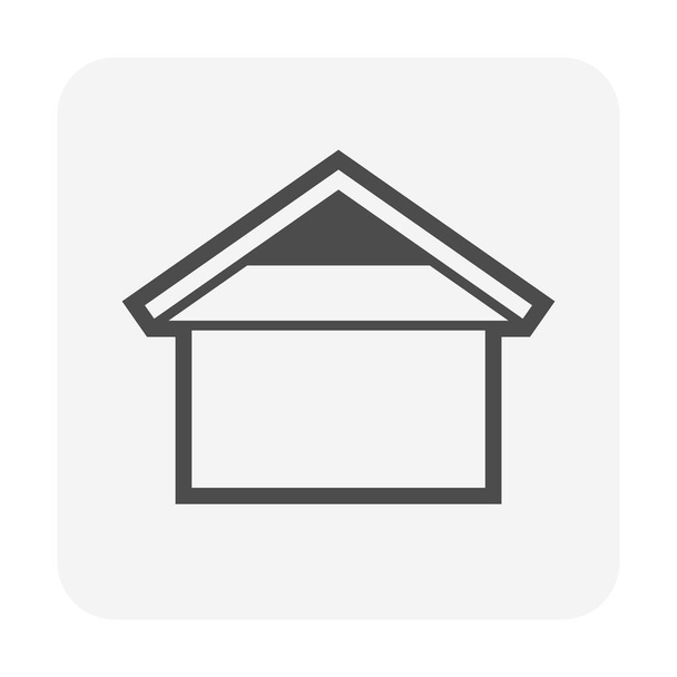 Roof shape for house vector icon design. - Вектор, зображення