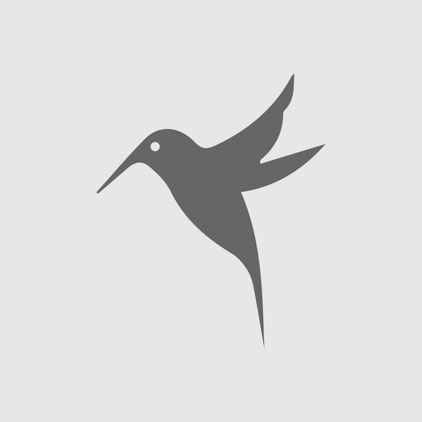 Kolibrievector icoon. Vogelsymbool. Vector EPS 10 - Vector, afbeelding