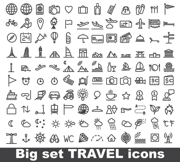 Travel icon - Vector, Imagen
