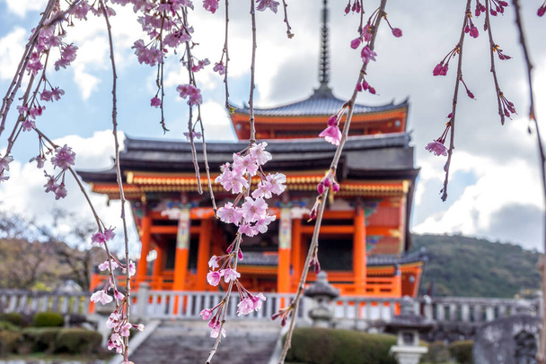 Templo Kiyomizu dera, barrio Higashiyama, Kioto, Japón - Foto, Imagen