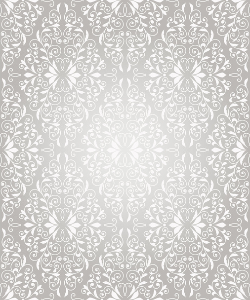 Vector seamless vintage floral pattern - Вектор,изображение