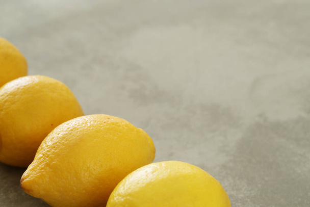 Fresh lemons on the table - Zdjęcie, obraz