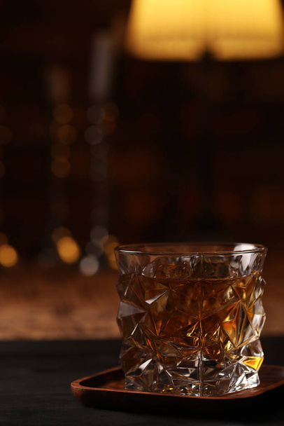 Alcohol. Whiskey in a glass - Photo, Image