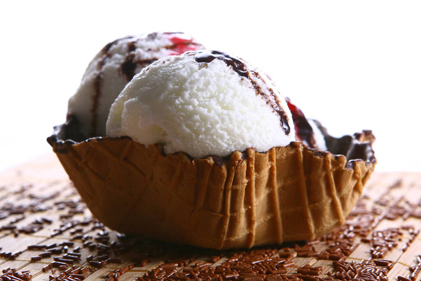 морозиво крупним планом
 - Фото, зображення