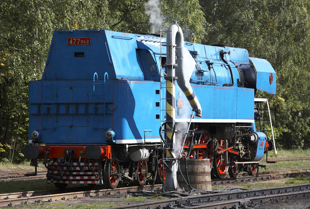 蒸気機関車 - 写真・画像