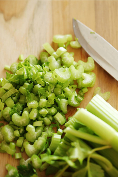Cooking. Celery on the table - Foto, immagini
