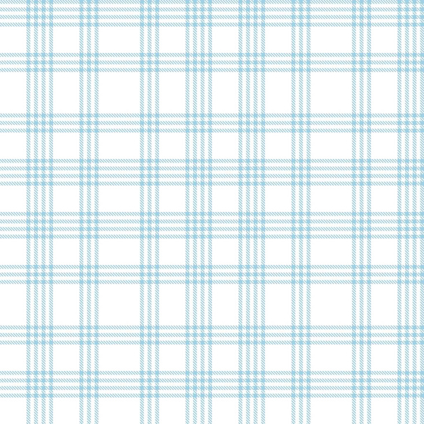 Sky Blue Glen Plaid kuvioitu saumaton kuvio sopii muoti tekstiilit ja grafiikka - Vektori, kuva
