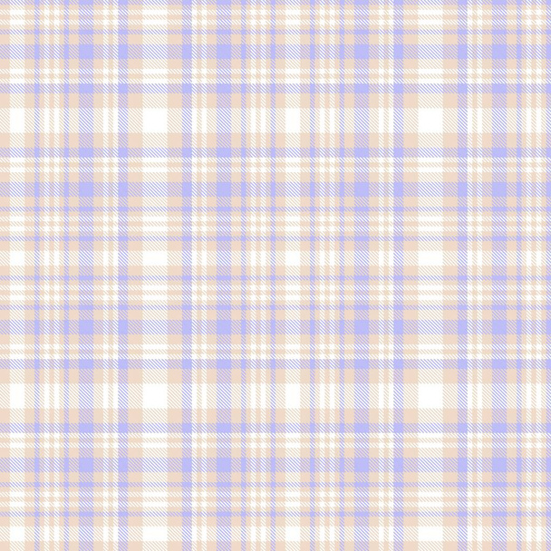 White Glen Plaid textured seamless pattern suitable for fashion textiles and graphics - Vector, Image