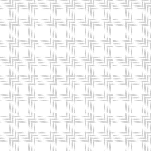 Valkoinen Glen Plaid kuvioitu saumaton kuvio sopii muoti tekstiilit ja grafiikka - Vektori, kuva