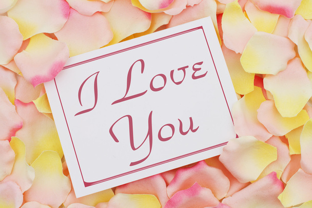 I Love You card - Foto, Imagen