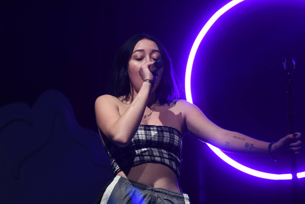 Noah Cyrus on her first tour performs at the Beacham in Orlando Florida on September 23, 2018 - Fotó, kép