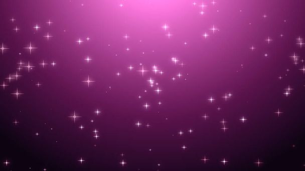 Christmas purple pink starry background. - Photo, Image