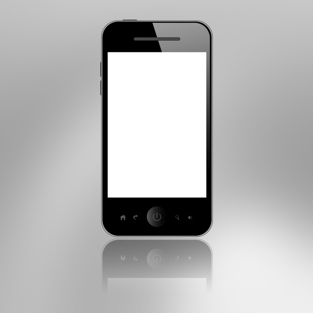 Teléfono móvil en gris
 - Foto, Imagen