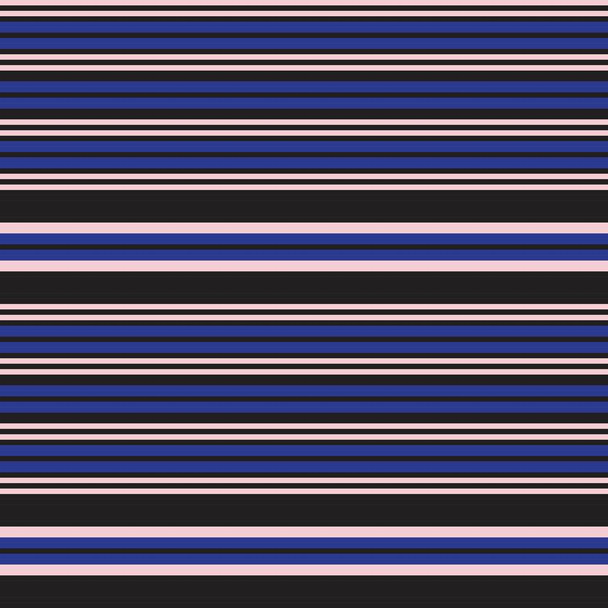 Rosa y Marina Horizontal rayas sin costuras patrón de fondo adecuado para textiles de moda, gráficos
 - Vector, imagen