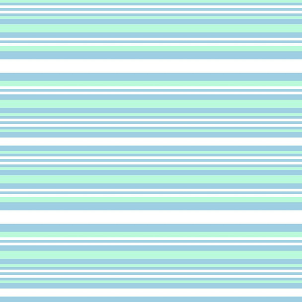 Hemelsblauwe horizontale gestreepte naadloze patroon achtergrond geschikt voor mode textiel, graphics - Vector, afbeelding