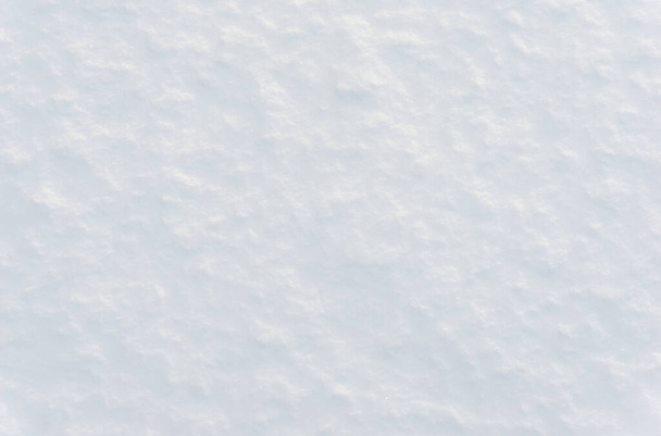 Texture neige blanche avec ton bleu, fond - Photo, image