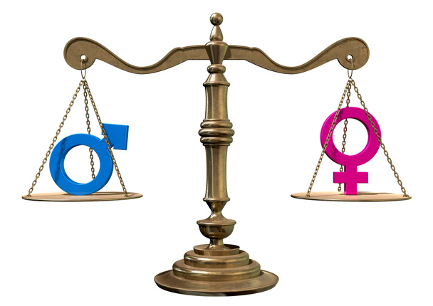 Gender Equality Balancing Scale - Photo, Image