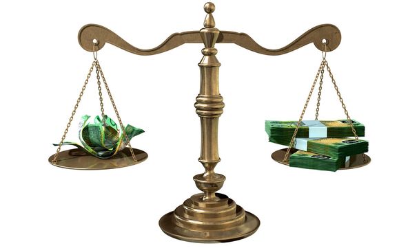 Inequality Scales Of Justice Income Gap Australia - Photo, Image