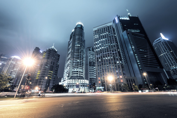 φως μονοπάτια σε Σανγκάη - Φωτογραφία, εικόνα