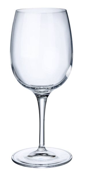 Empty wine glass isolated on white background - Foto, Bild