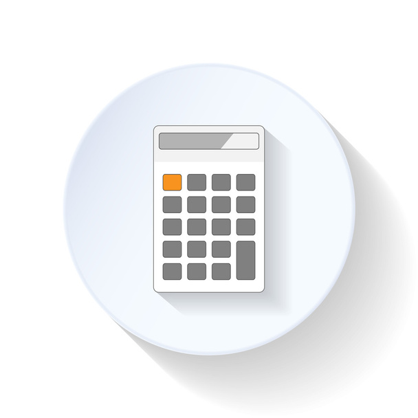 Calculadora iconos planos
 - Vector, imagen