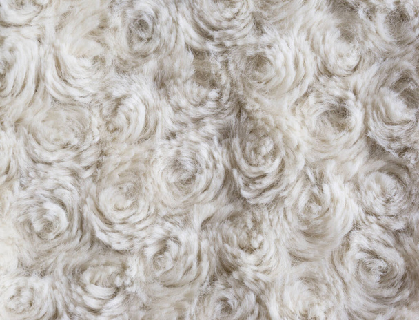 bílá vlna textura pozadí, bavlna vlna, bílé rouno, lehká přírodní ovčí vlna, textura bílé chlupaté srsti, bílý koberec, makro, zblízka bílá vlna s detailem tkané vzor, plyšová vlna - Fotografie, Obrázek