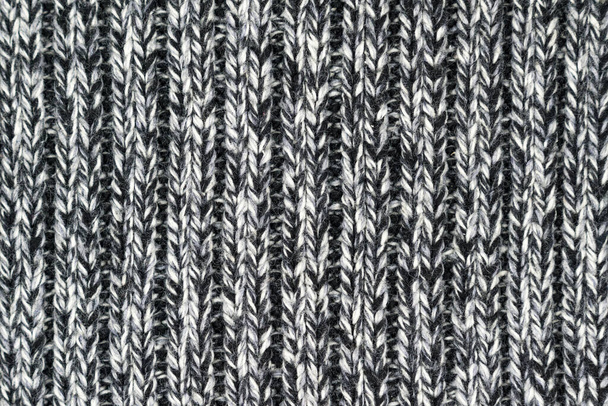 Texture of knitted sweater (scarf) background - Photo, Image