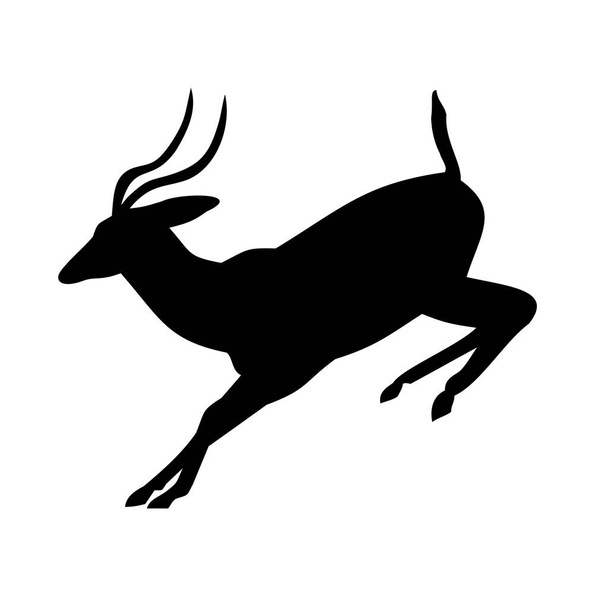 wild animal ROE deer,vector illustration - Вектор,изображение