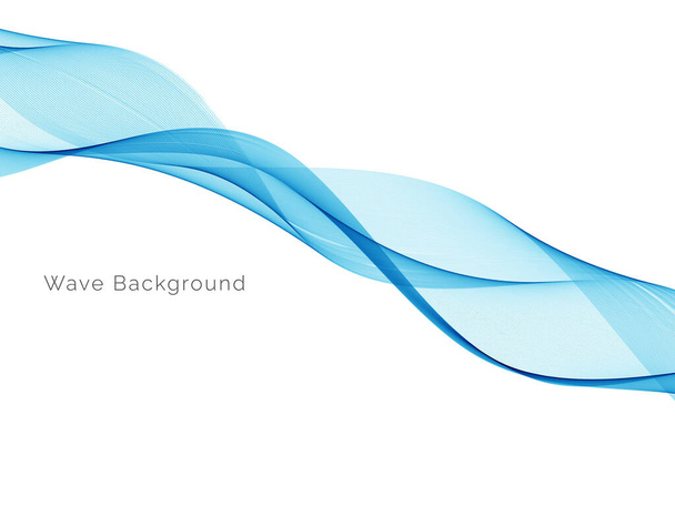 青い波のコンセプトの背景イラストベクトル - ベクター画像